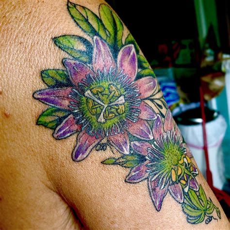 Passionflower Tattoo Nature Tattoos Tattoos Passion Flower
