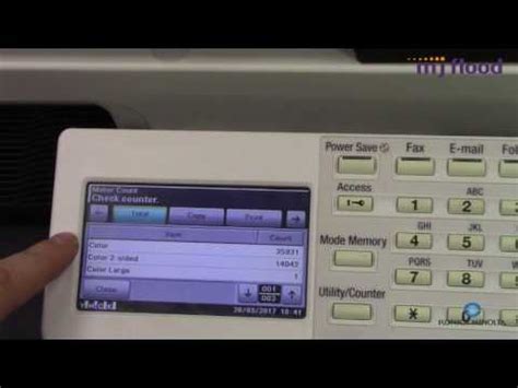 Download the latest drivers, manuals and software for your konica minolta device. Konica Minolta bizhub C35 and Ineo +35 - how to get meter readings - YouTube