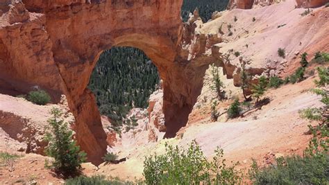Arch Formed By Erosion In Bryce Canyon National Park Utah Image Free