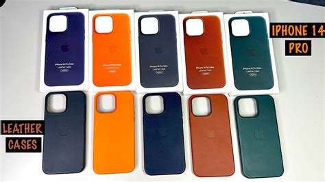 Iphone 14 Pro Leather Cases All Colors Review Midnight Umber