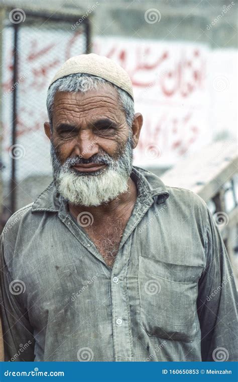 Portrait Of A Pakistani Street Vendor Lahore Punjab Pakistan