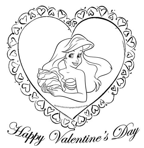 Grab 15+ free printable valentine coloring pages and your favorite pencils for plenty of coloring fun! PRINCESS COLORING PAGES