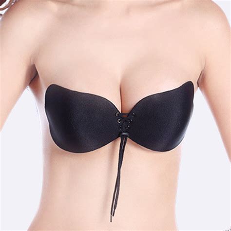 Sexy Woman Soutien Gorge Push Up Bra Strapless Backless Seamless