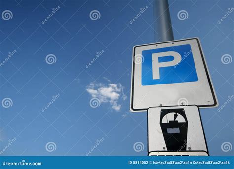 Parking Traffic Sign Stock Photo Image Of Support Help 5814052