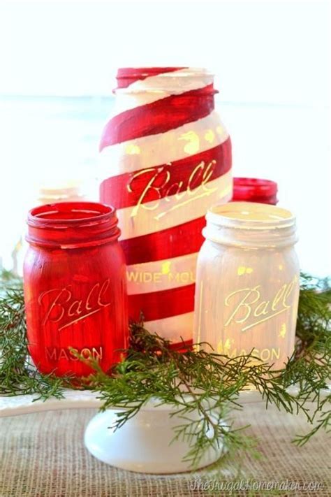 17 Mason Jar Christmas Decorations Crafty Cleverness Christmas