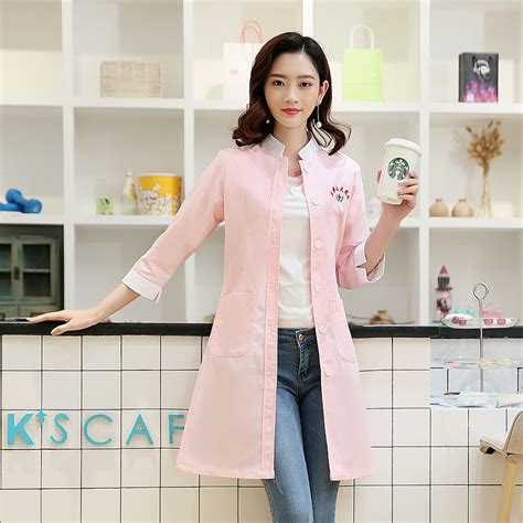 Buy 2018 New Style Korean Doctors White Coat Sleeve