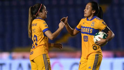 Liga MX Femenil Tigres derrotó a Querétaro y clasificó a su quinta