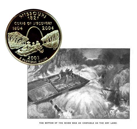 The Mississippi Ran Backwards In 1811 — Missouri State Quarter Coin Greater Atlanta Coin Shows