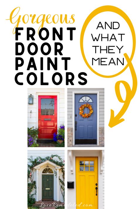 We did not find results for: 12 Gorgeous Front Door Colors - Love Remodeled