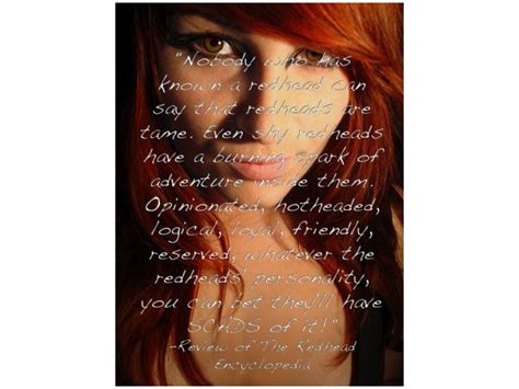 being a redhead redhead quotes redheads redhead facts