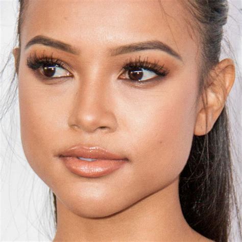 karrueche tran s makeup photos and products steal her style