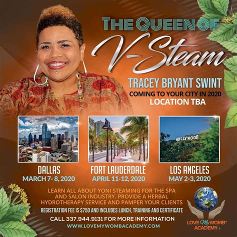 We did not find results for: The Queen of V Steam is Coming to a City Near YOU in 2020!