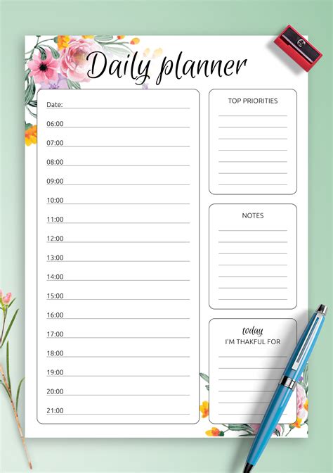 Printable Schedule Planner