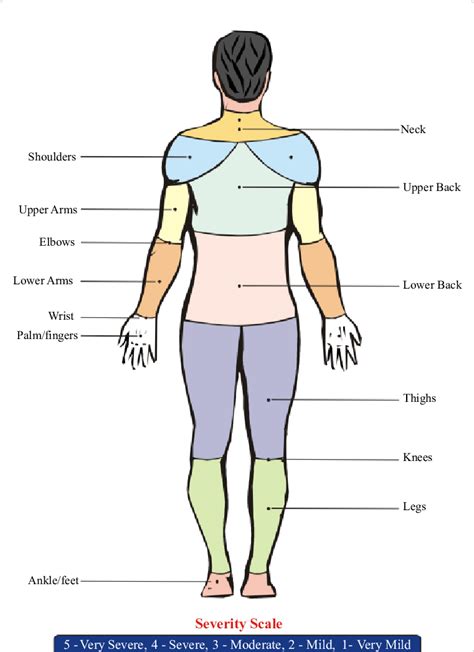 Body Map Technique For Determining Musculoskeletal Problems And Body