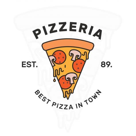 21 Free Pizza Logo Design Templates Download Graphic Cloud