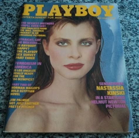 Playboy Magazine May Nastassia Kinski Playmate Susie Scott Ebay
