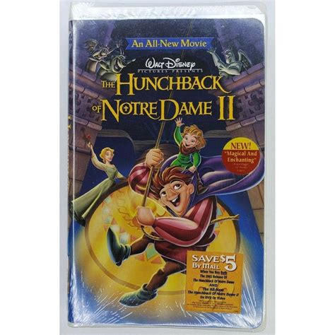 The Hunchback Of Notre Dame Ii Vhs New Sealed Disney Clamshell Jason