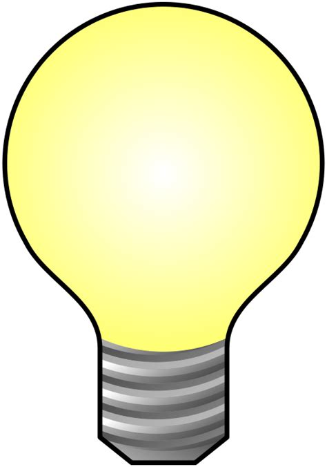 File Bulb Icon Svg Wikimedia Commons This Transparent Background