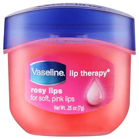 Vaseline Lip Therapy Tinted Lip Balm Mini Rosy 025 Oz