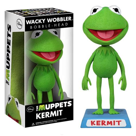 Muppets Kermit The Frog Bobble Head Entertainment Earth
