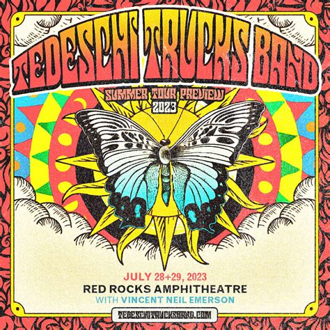 Tedeschi Trucks Band With Vincent Neil Emerson Live At Red Rocks Amphitheatre On Friday July 28