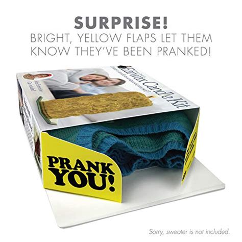 Prank Pack Earwax Candle Kit Prank T Box Wrap Your Real Present In A Funny Authentic Prank