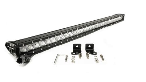 30 Inch Straight Cree Led Light Bar Single Row Chrome Series