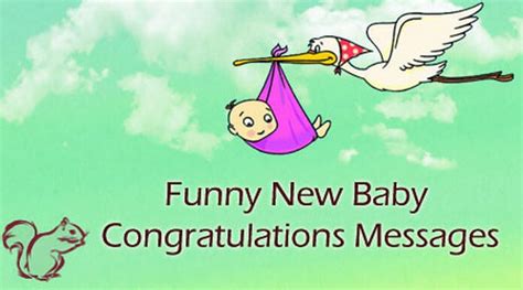 Funny New Baby Congratulations Messages New Born Baby Wishes