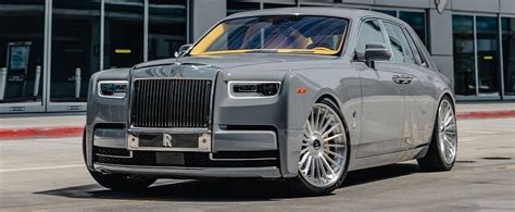Laid Out Rolls Royce Phantom Floating On 24s Is American Bespoke At Its