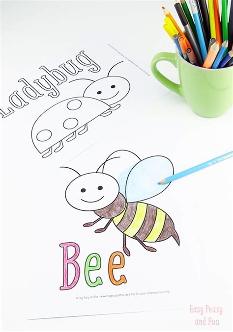 Little Bugs Coloring Pages Easy Peasy And Fun Membership