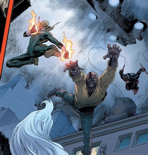 Iron Fist Luke Cage And Daredevil Luke Cage Marvel Comics Art Comic