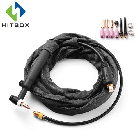 Hitsan Incorporation Hitbox Tig Welding Torch Wp V M Cable With