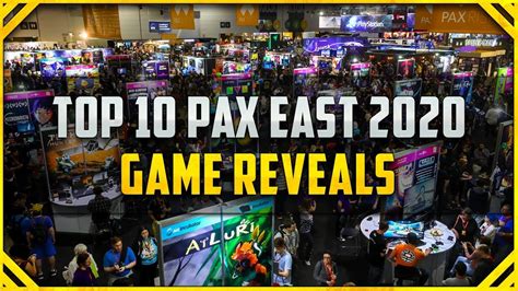Top 10 Pax East 2020 Game Trailers Pax East 2020 Game Reveals Youtube