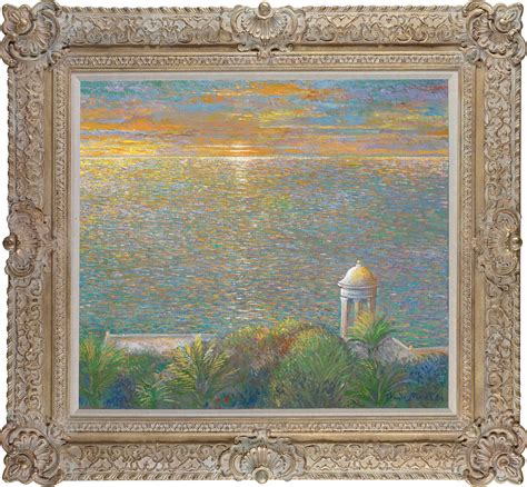 San Marroig Evening Effect In Style Of Claude Monet 1884 John Myatt