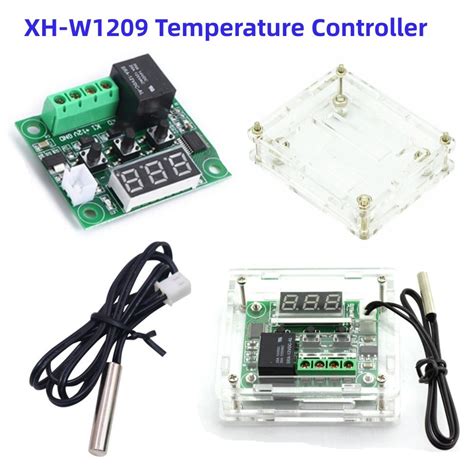 W Mini Thermostat Dc V Digital Temperature Controller Incubation