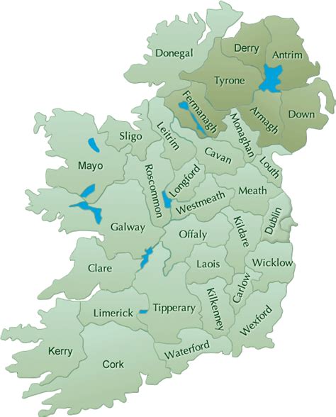 Irish Maps Of Ireland Clipart Large Size Png Image Pikpng