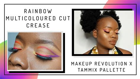 Rainbow Cut Crease Eye Makeup Youtube