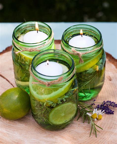 Picture Of Summer Citronella Floating Candles