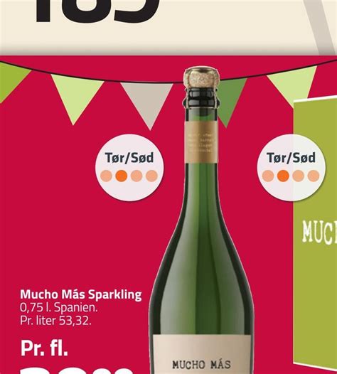 Mucho Más Sparkling Tilbud Hos Fleggaard