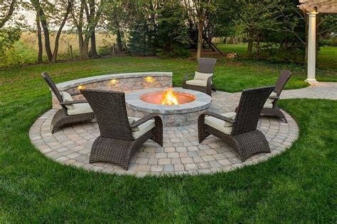 Where To Build A Fire Pit On The Patio Or A Separate Area Of Our