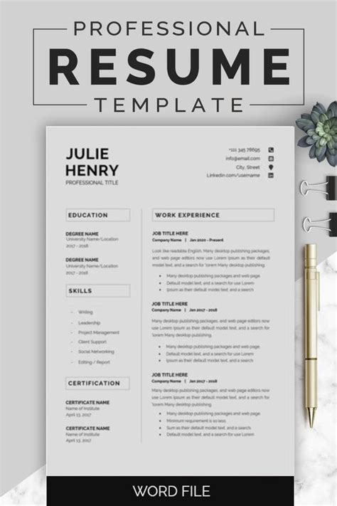 Pin On Resume Examples