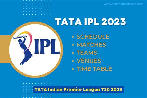 IPL Schedule Match Fixtures PDF Teams Venues Time Table