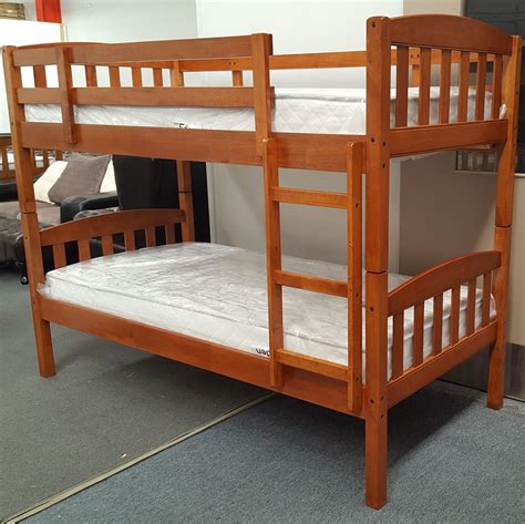 Learn what to look for when you go shopping for the best bunk bed mattresses and explore our top picks. Furniture Place: Miki Bunk Bed with Mattresses Single ...