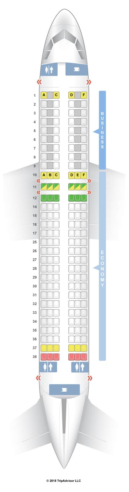 Seatguru Seat Map Swiss Airbus A320 320 V2