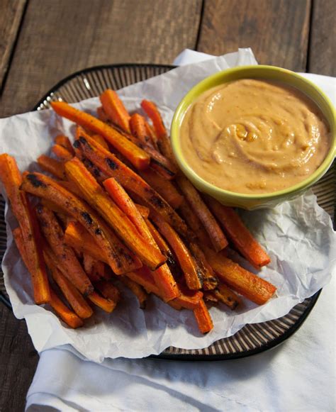 Curry Roasted Carrots With Peanut Sauce Feasting Not Fasting