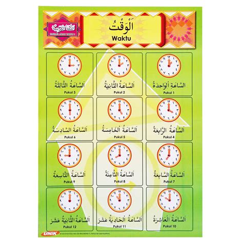Waktu Dalam Bahasa Arab