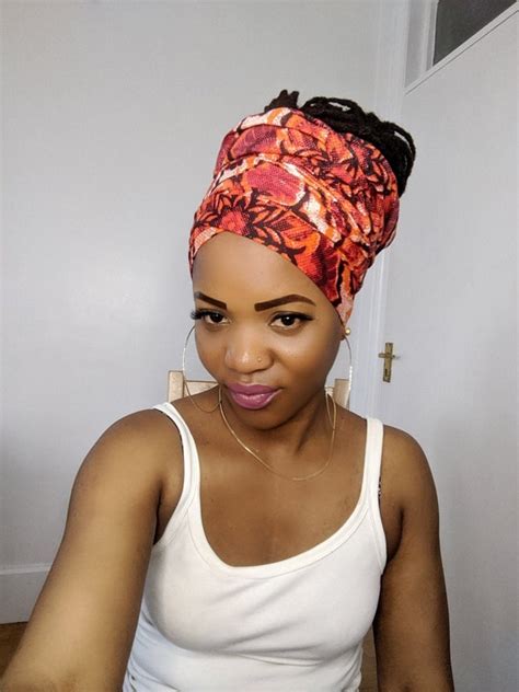 African Print Head Wrap Ankara Headwrap Print Headscarf Etsy Uk