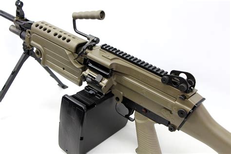 Fn Usa M249 Saw Semi Auto Belt Fed 556 Rifle Flat Dark Earth 46