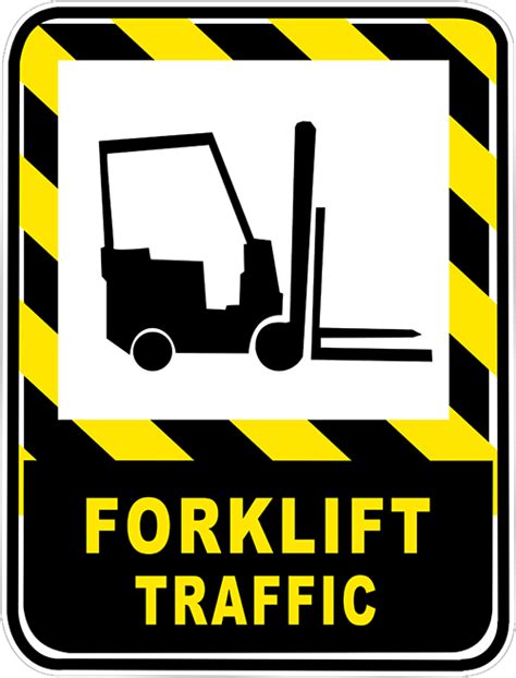 Forklift Traffic Floor Sign Industrial Floor Tape