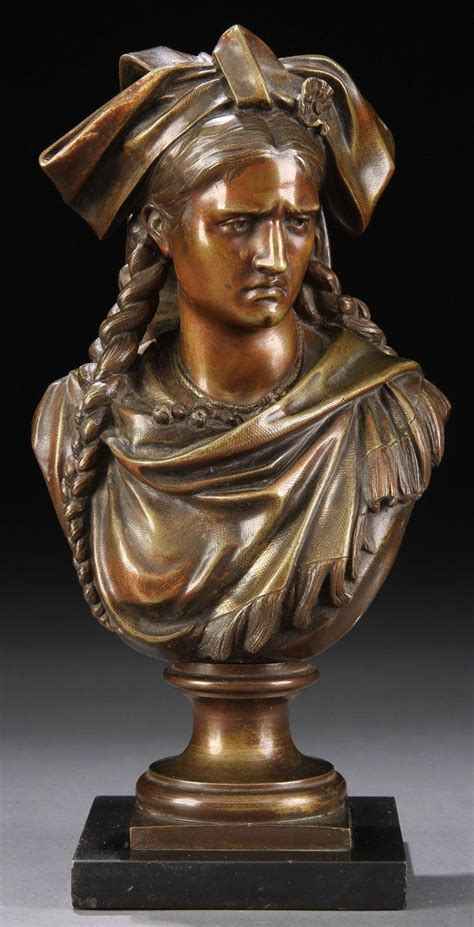 French Bronze Bust Lalsace Gean Louis Gregoire Bronze Sculpture Sculpture Art Antique